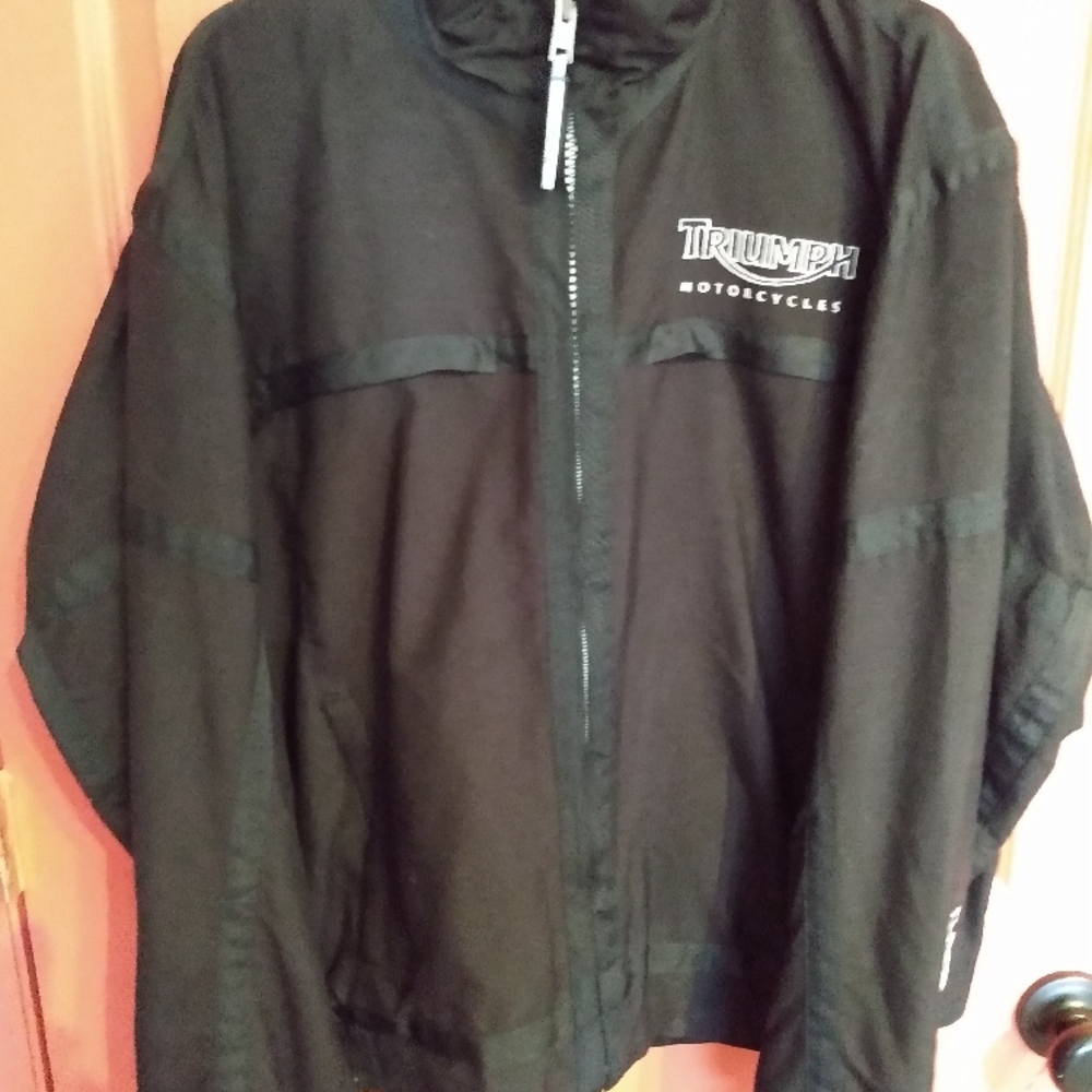 Triumph Black Men's Jacket